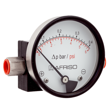 Afriso MagnetTalkolben-manometerFürimberenzdruck - Hochüberlastbar